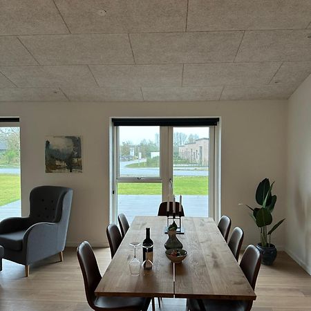 Moderne Nybygget Villa Holstebro Exterior photo